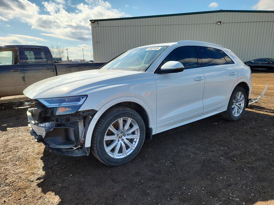 2019 Audi Q8 მანქანა იყიდება აუქციონზე, vin: WA1AVAF16KD007343, აუქციონის ნომერი: 48637426