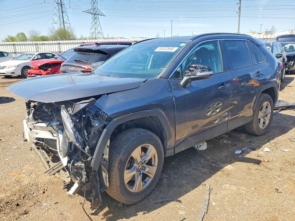 50432666 :رقم المزاد ، 2T3P1RFV4NC305038 vin ، 2022 Toyota Rav4 مزاد بيع