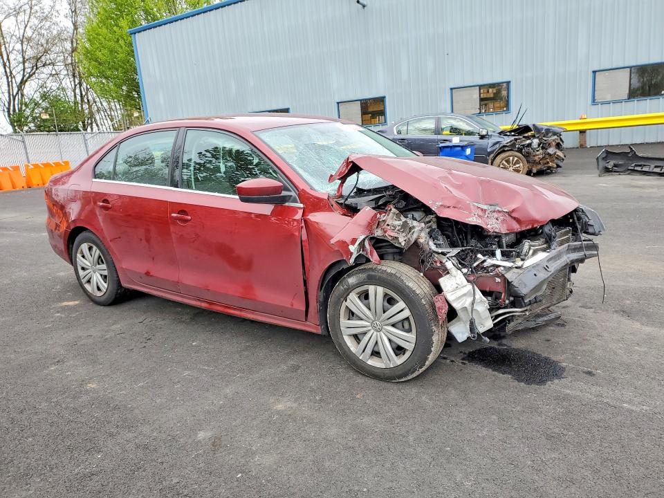 49980676 :رقم المزاد ، 3VW167AJ6HM261061 vin ، 2017 Volkswagen Jetta مزاد بيع