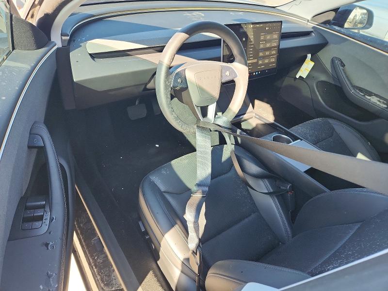 2025 Tesla Model 3 მანქანა იყიდება აუქციონზე, vin: 5YJ3E1EA8SF921182, აუქციონის ნომერი: 48521456