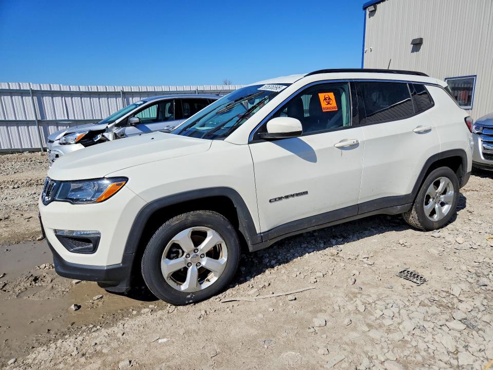 Aukcja sprzedaży 2018 Jeep Compass, vin: 3C4NJDBB8JT291070, numer aukcji: 50636896