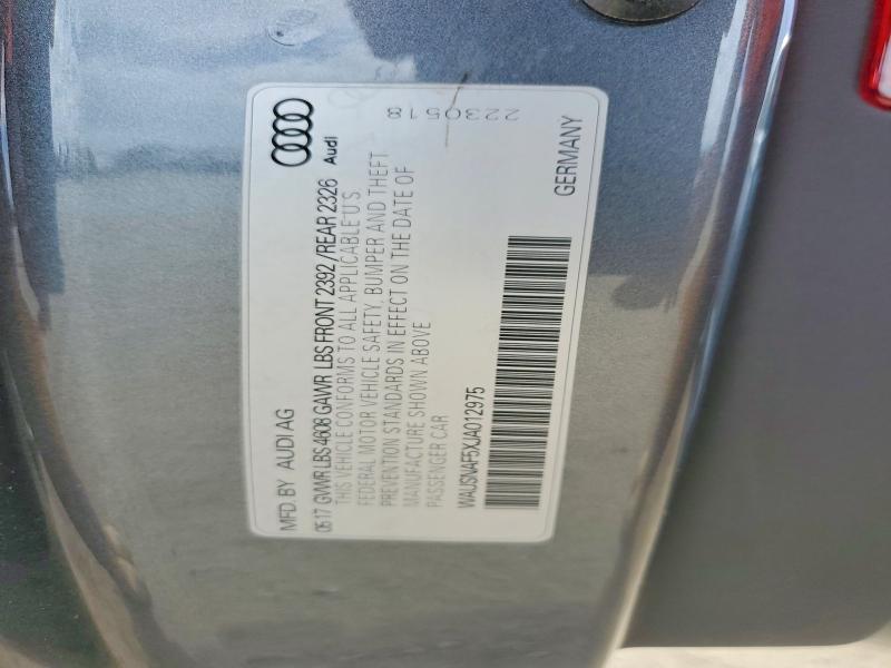 Aukcja sprzedaży 2018 Audi A5, vin: WAUSNAF5XJA012975, numer aukcji: 48657546