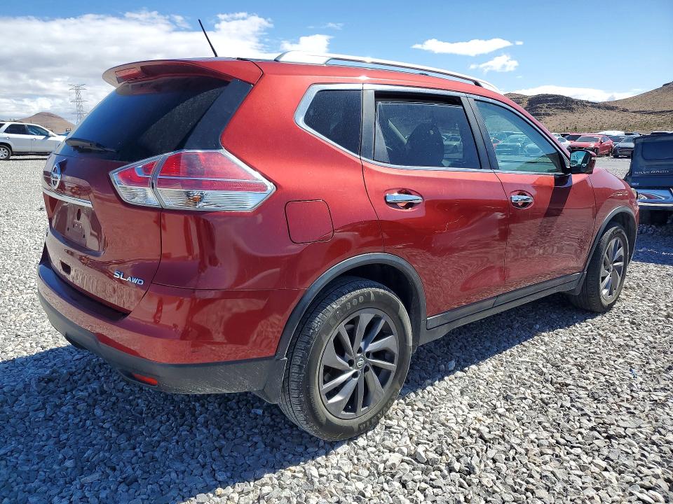 2016 Nissan Rogue მანქანა იყიდება აუქციონზე, vin: 5N1AT2MV5GC876998, აუქციონის ნომერი: 49656146