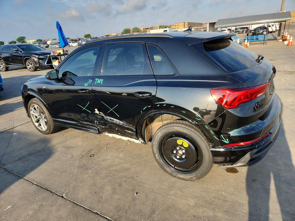2025 Audi Q3 მანქანა იყიდება აუქციონზე, vin: WA1DECF33S1069259, აუქციონის ნომერი: 50053456