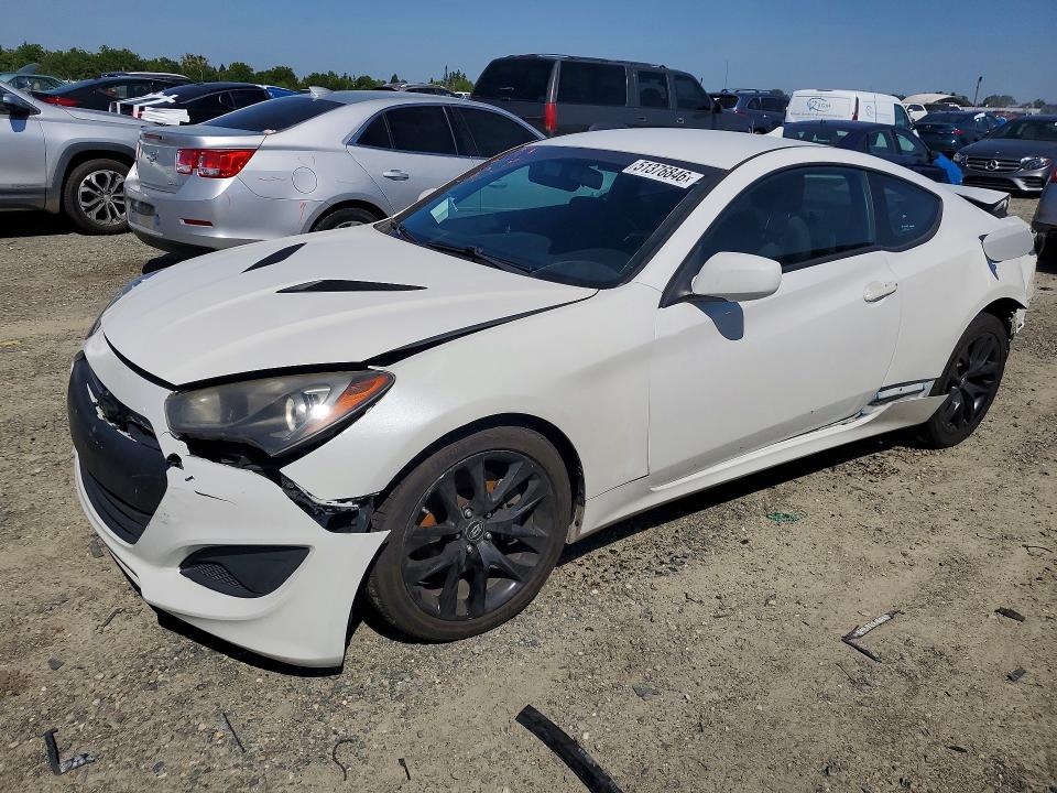51376846 :رقم المزاد ، KMHHT6KD8DU108650 vin ، 2013 Hyundai Genesis Coupe مزاد بيع