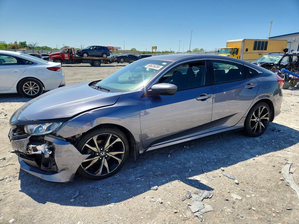 2021 Honda Civic მანქანა იყიდება აუქციონზე, vin: 2HGFC2F87MH500816, აუქციონის ნომერი: 50625656