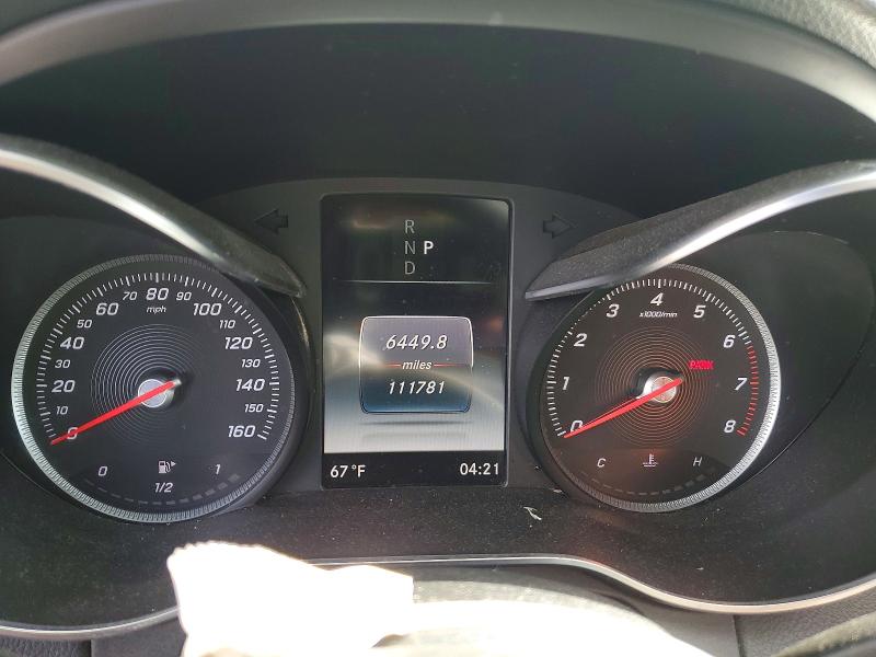 50001246 :رقم المزاد ، 55SWF4JB2JU257520 vin ، 2018 Mercedes-benz C مزاد بيع