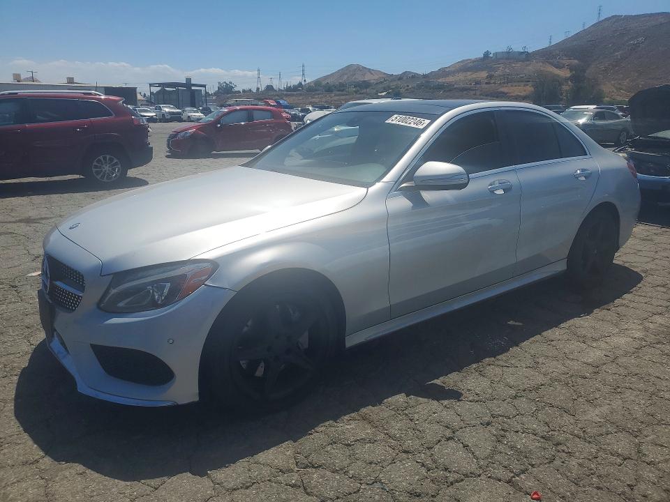 Auction sale of the 2015 Mercedes-benz C, vin: 55SWF6GB6FU005294, lot number: 51002246