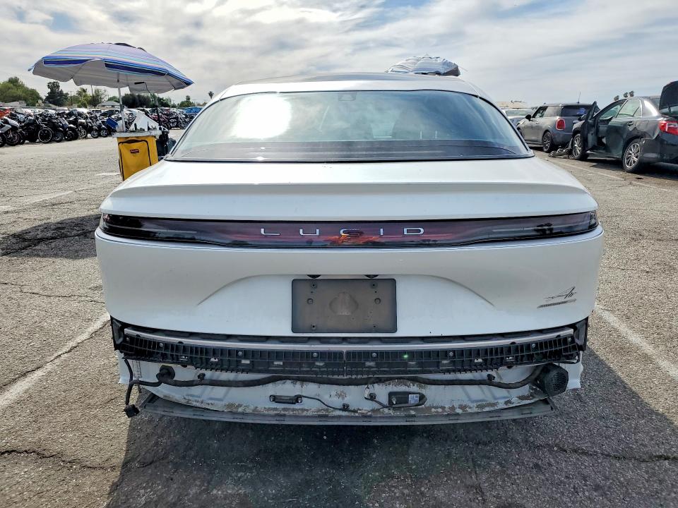 2022 Lucid Motors Air მანქანა იყიდება აუქციონზე, vin: 50EA1GBA1NA002787, აუქციონის ნომერი: 48328856