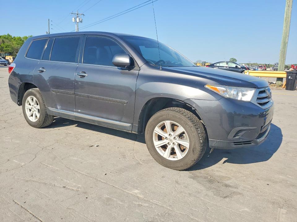 2012 Toyota Highlander მანქანა იყიდება აუქციონზე, vin: 5TDZA3EH4CS020449, აუქციონის ნომერი: 49436566