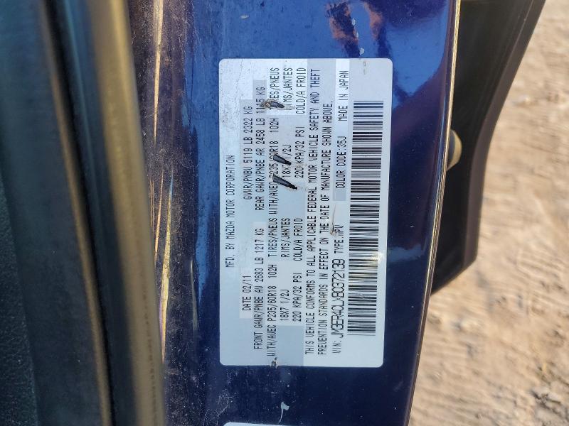 Aukcja sprzedaży 2011 Mazda Cx-7, vin: JM3ER4CLXB0372139, numer aukcji: 50807526