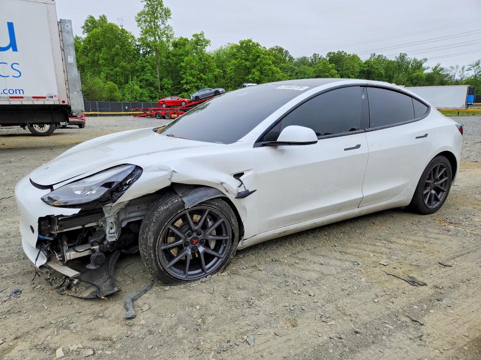 2021 Tesla Model 3 მანქანა იყიდება აუქციონზე, vin: 5YJ3E1EB4MF869741, აუქციონის ნომერი: 51802376