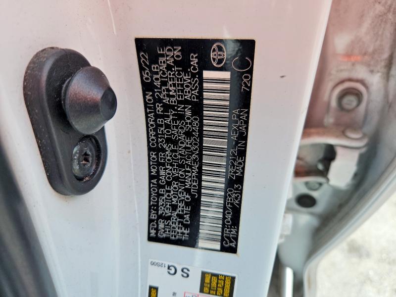 Aukcja sprzedaży 2022 Toyota Corolla, vin: JTDEPMAE3N3024480, numer aukcji: 51092836