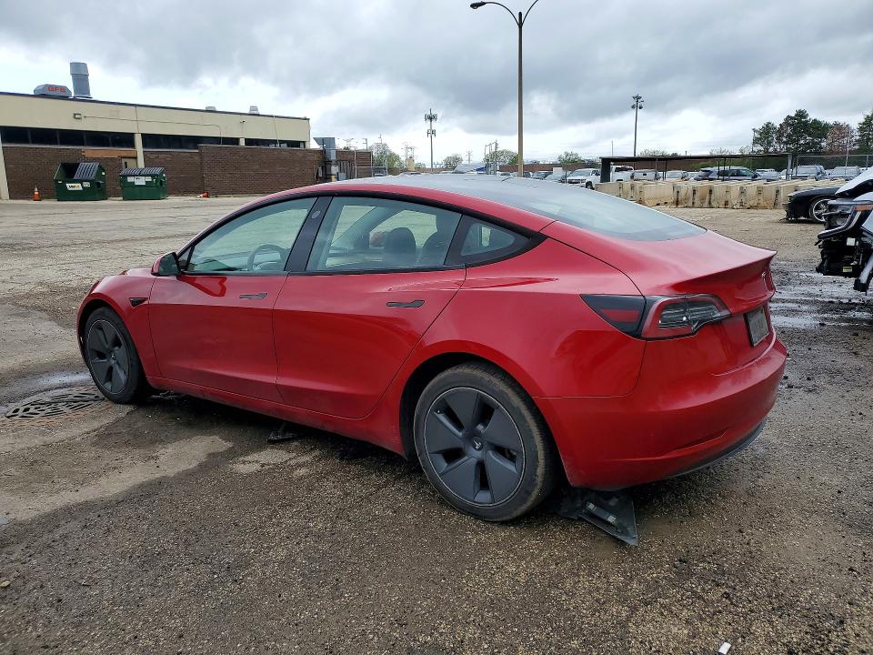 2022 Tesla Model 3 მანქანა იყიდება აუქციონზე, vin: 5YJ3E1EA6NF371257, აუქციონის ნომერი: 51598506