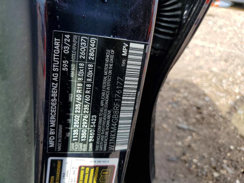 Продаж на аукціоні авто 2024 Mercedes-benz Glc, vin: W1NKM4GB8RF176177, номер лоту: 50793846
