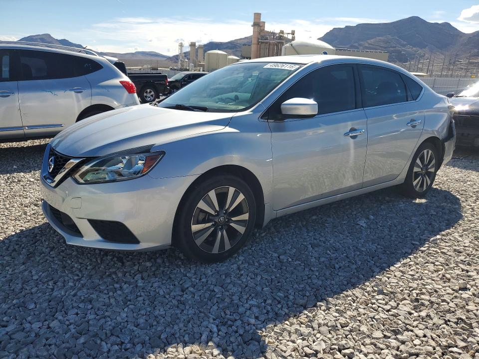 49626116 :رقم المزاد ، 3N1AB7AP5KY374845 vin ، 2019 Nissan Sentra مزاد بيع
