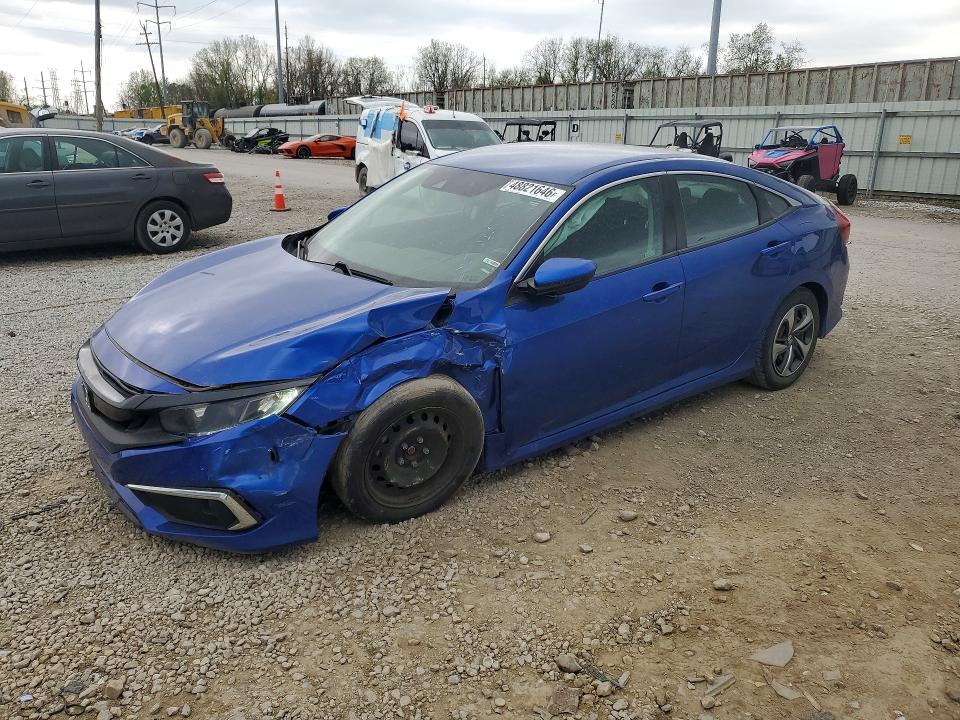 48821646 :رقم المزاد ، 2HGFC2F6XMH504759 vin ، 2021 Honda Civic مزاد بيع