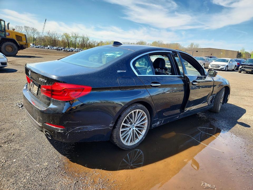 2018 Bmw 530e მანქანა იყიდება აუქციონზე, vin: WBAJA9C55JB034287, აუქციონის ნომერი: 50320976