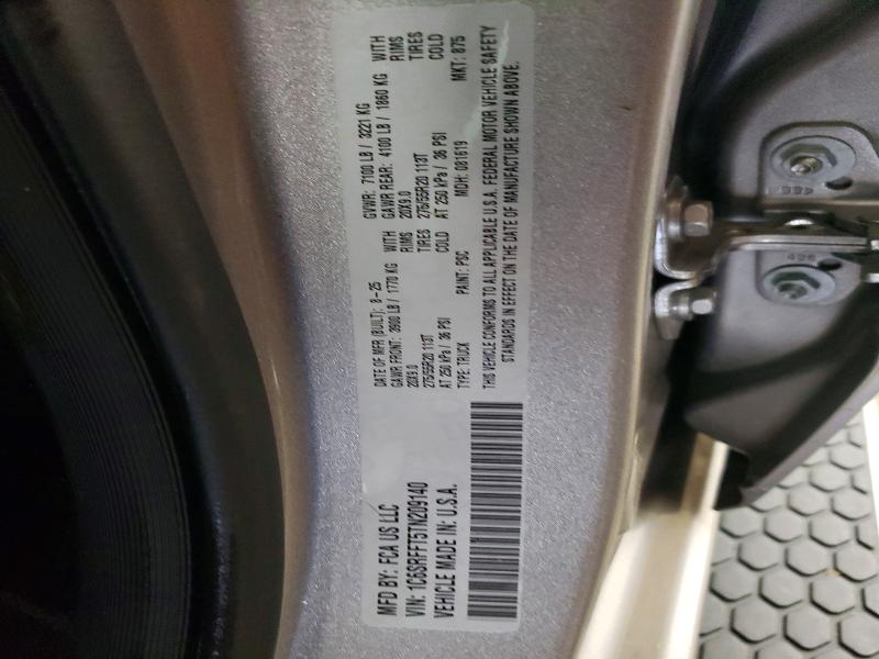 49890006 :رقم المزاد ، 1C6SRFFT5TN209140 vin ، 2026 Ram 1500 مزاد بيع