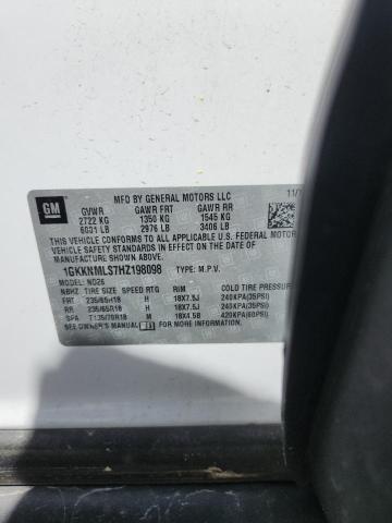 48490896 :رقم المزاد ، 1GKKNMLS7HZ198098 vin ، 2017 Gmc Acadia مزاد بيع
