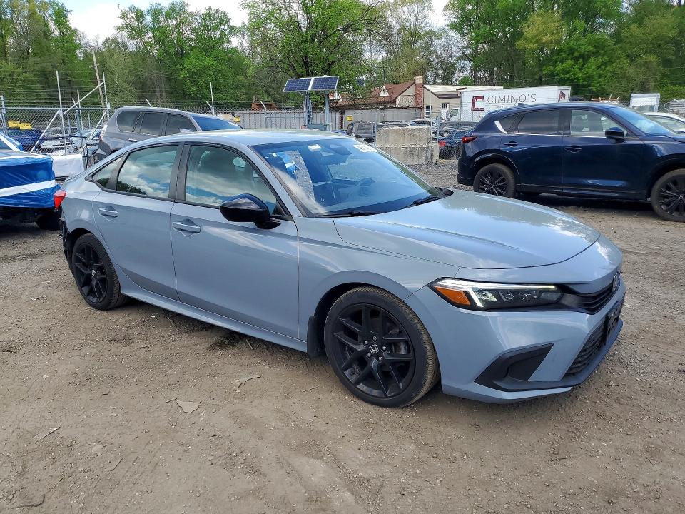 Aukcja sprzedaży 2022 Honda Civic, vin: 2HGFE2F57NH580720, numer aukcji: 49714976