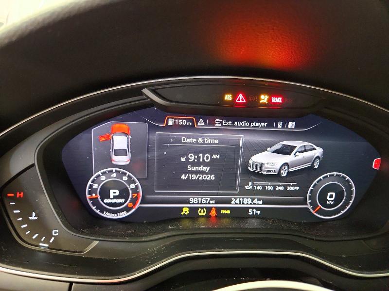 Aukcja sprzedaży 2019 Audi A4, vin: WAUENAF47KN003262, numer aukcji: 50595866