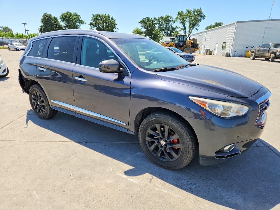 52043496 :رقم المزاد ، 5N1AL0MN3DC343886 vin ، 2013 Infiniti Jx35 مزاد بيع