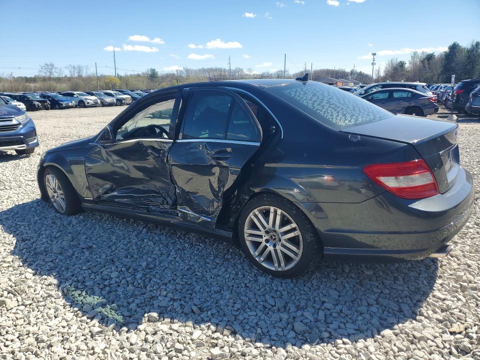 2009 Mercedes-benz C მანქანა იყიდება აუქციონზე, vin: WDDGF81X59R046686, აუქციონის ნომერი: 50329196