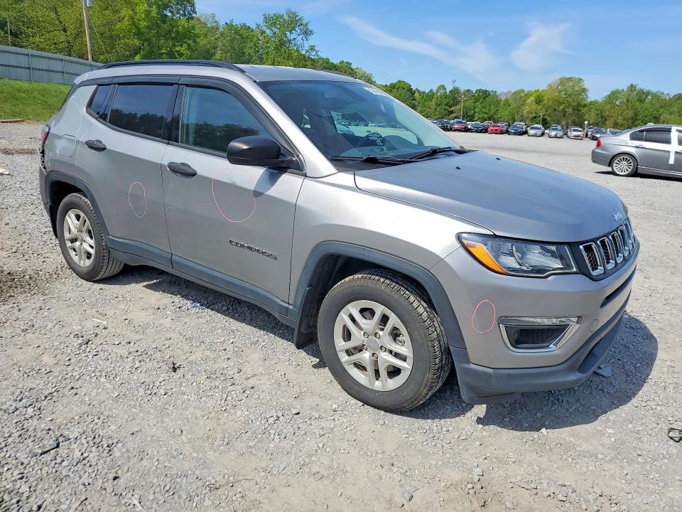 Aukcja sprzedaży 2019 Jeep Compass, vin: 3C4NJCAB1KT726606, numer aukcji: 49418606
