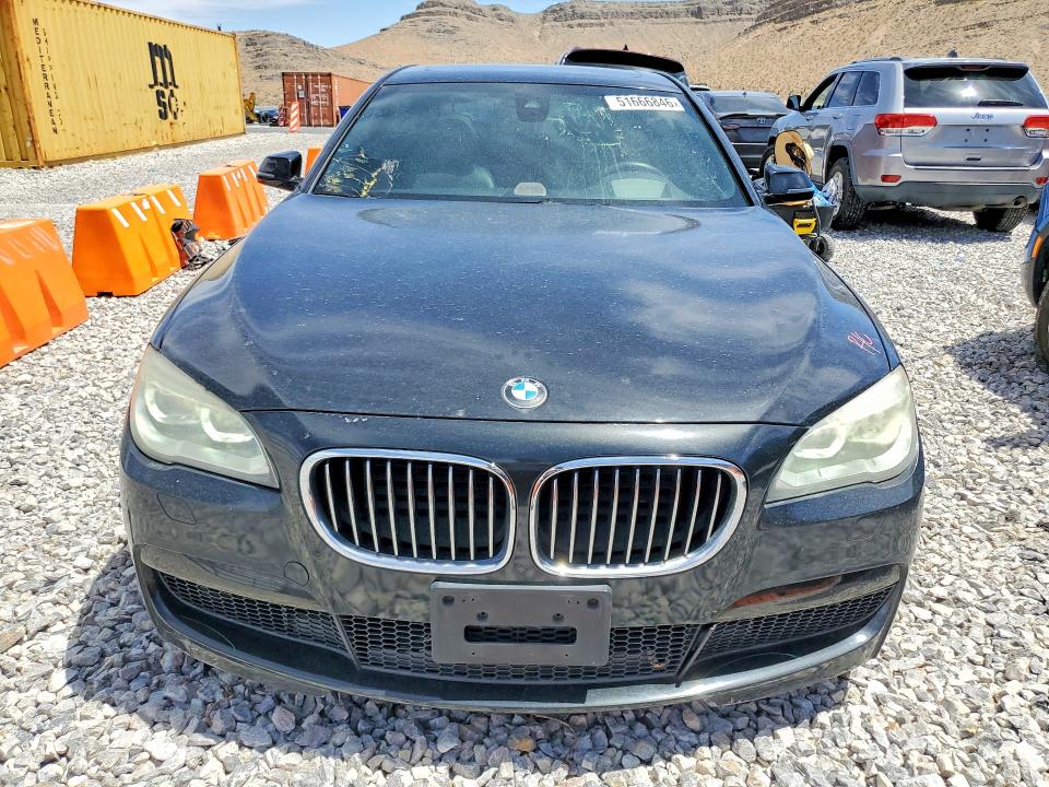 Auction sale of the 2013 Bmw 750, vin: WBAYA8C51DC996626, lot number: 51666846