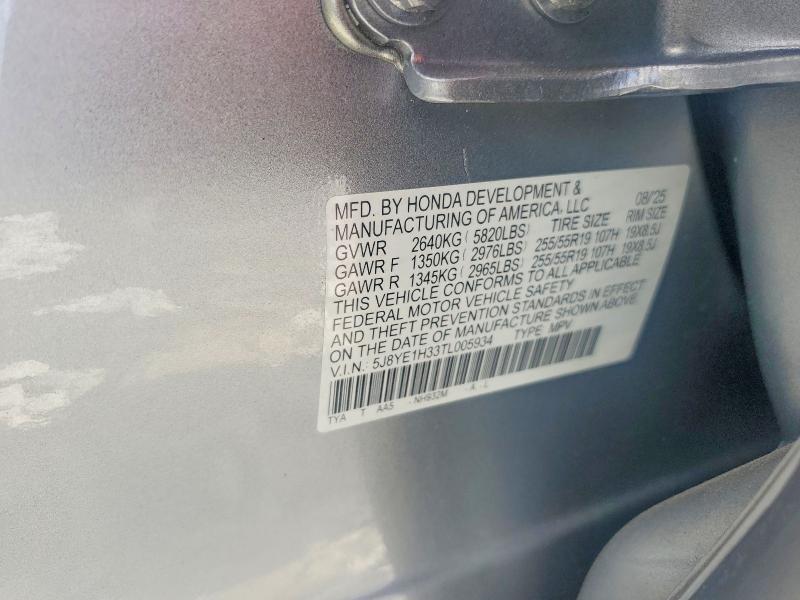 Aukcja sprzedaży 2026 Acura Mdx, vin: 5J8YE1H33TL005934, numer aukcji: 51368416