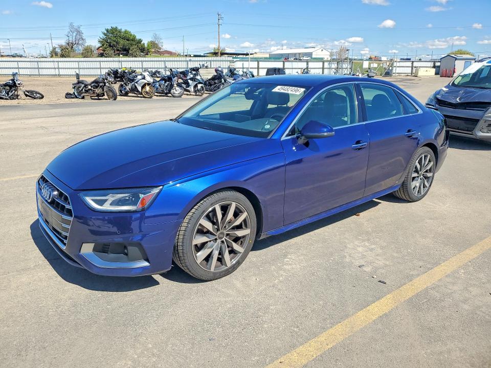 Aukcja sprzedaży 2021 Audi A4, vin: WAUABAF49MN010997, numer aukcji: 49482496