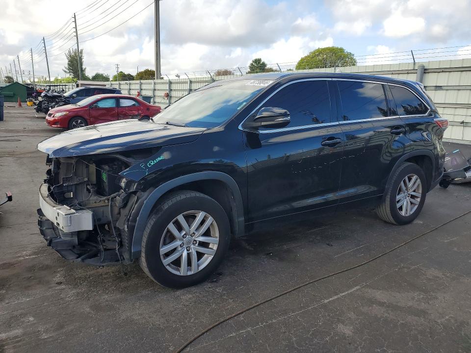 2014 Toyota Highlander მანქანა იყიდება აუქციონზე, vin: 5TDZKRFH3ES010254, აუქციონის ნომერი: 48738846