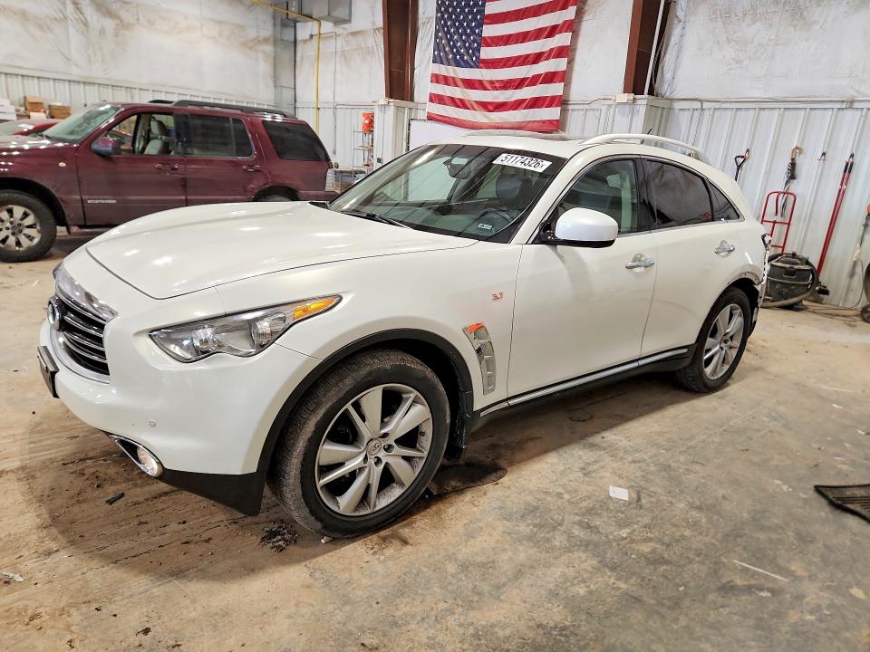 2015 Infiniti Qx70 მანქანა იყიდება აუქციონზე, vin: JN8CS1MW2FM482262, აუქციონის ნომერი: 51174326