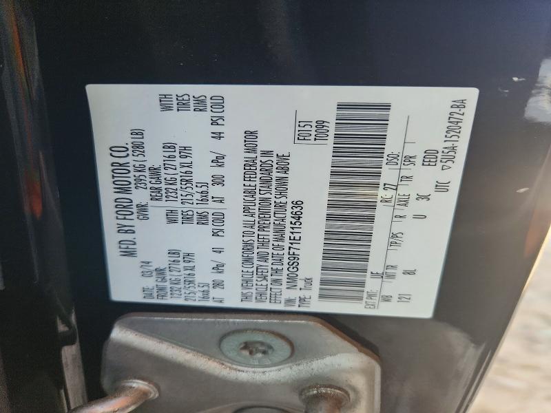 Aukcja sprzedaży 2014 Ford Transit Connect, vin: NM0GS9F71E1154636, numer aukcji: 49061246