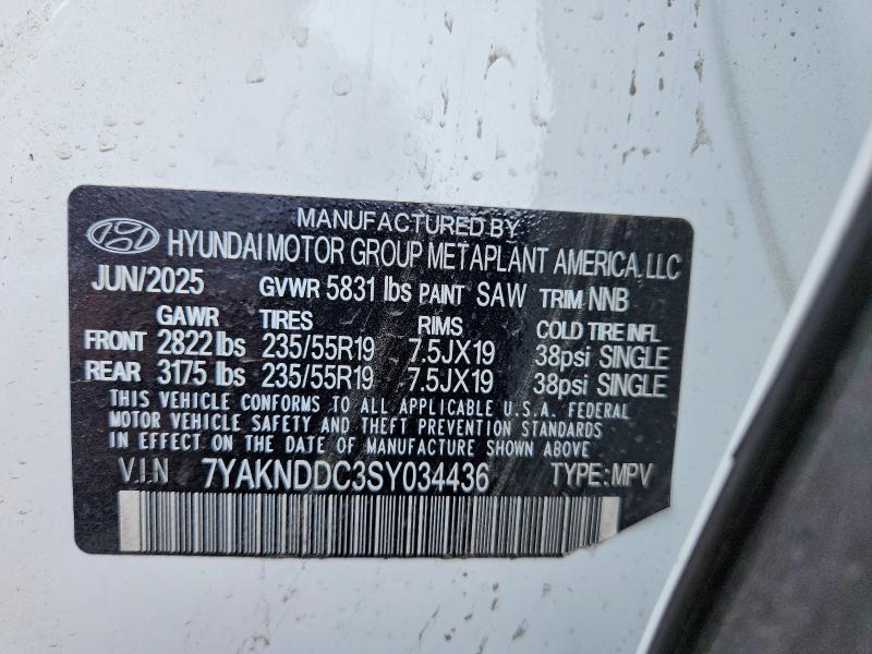 Aukcja sprzedaży 2025 Hyundai Ioniq 5, vin: 7YAKNDDC3SY034436, numer aukcji: 51837796