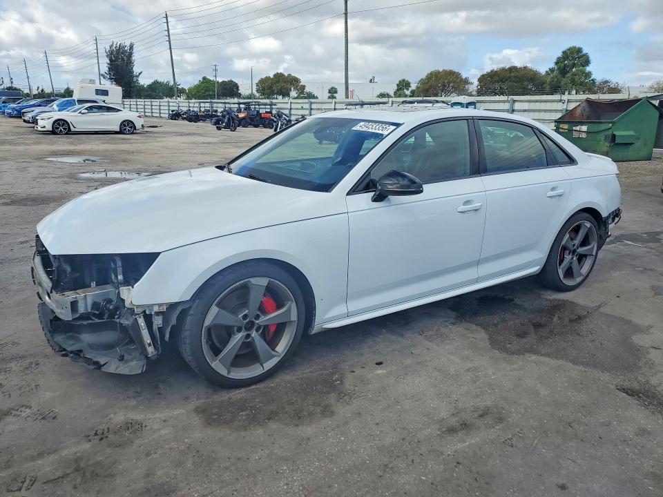 2019 Audi S4 მანქანა იყიდება აუქციონზე, vin: WAUB4AF46KA078595, აუქციონის ნომერი: 49453356