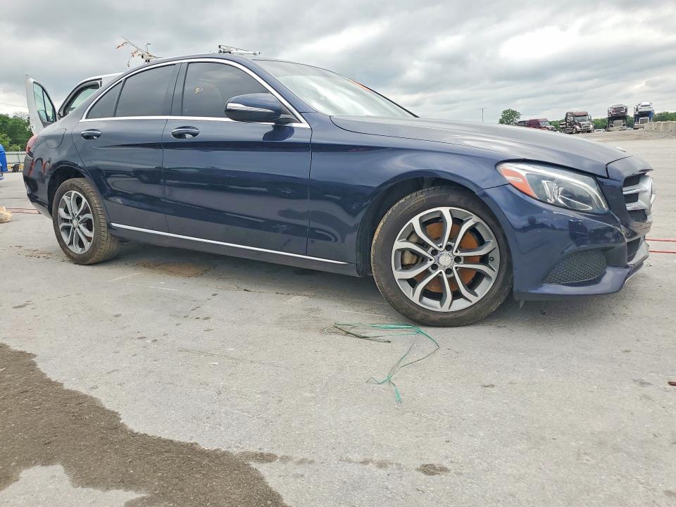 2015 Mercedes-benz C მანქანა იყიდება აუქციონზე, vin: 55SWF4KB7FU041913, აუქციონის ნომერი: 51723466