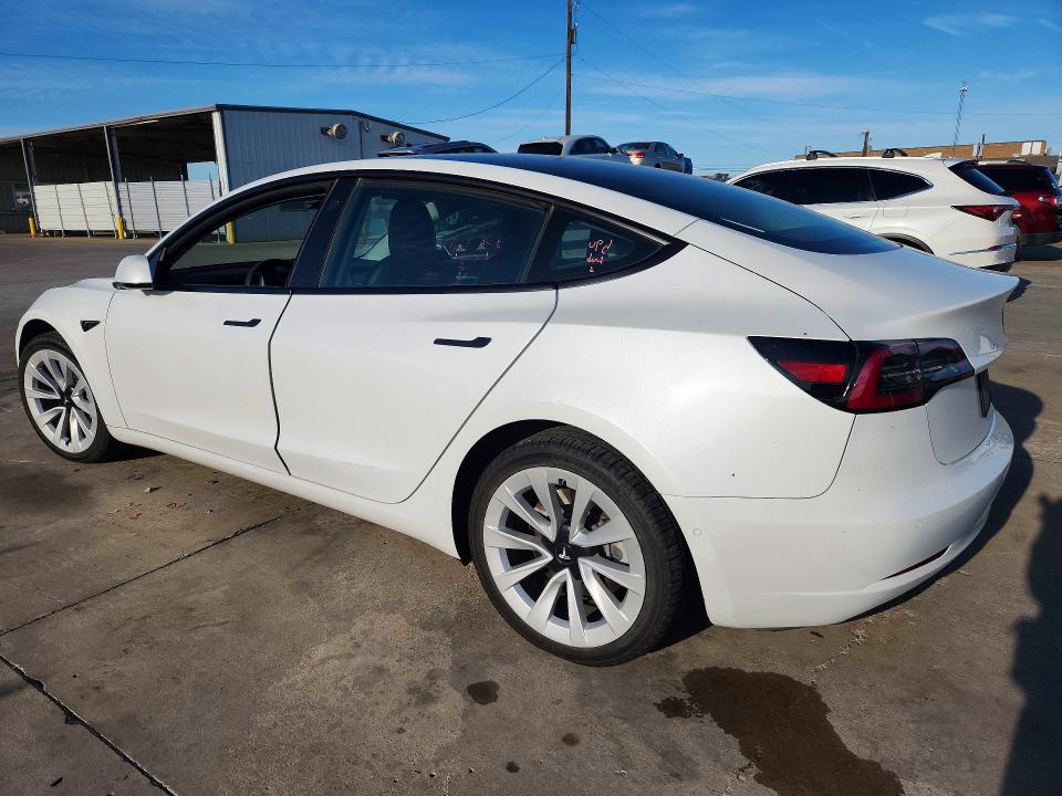 Aukcja sprzedaży 2022 Tesla Model 3, vin: 5YJ3E1EA8NF312727, numer aukcji: 47267566