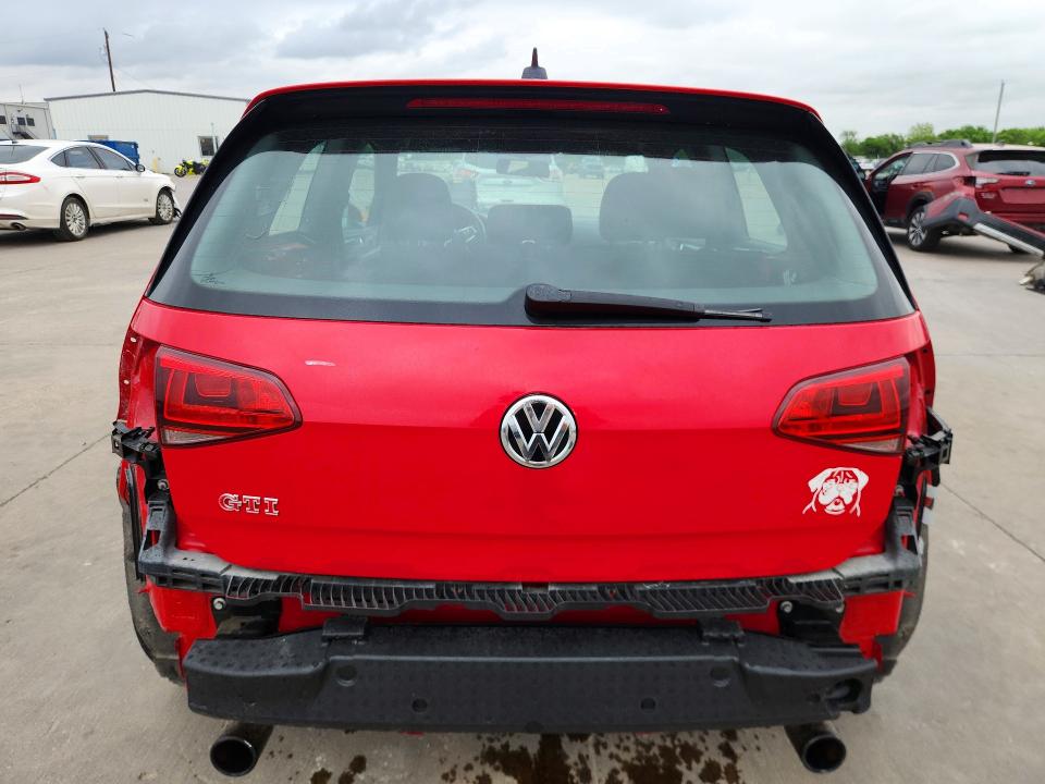 2016 Volkswagen Gti მანქანა იყიდება აუქციონზე, vin: 3VWT47AU6GM005364, აუქციონის ნომერი: 49498776