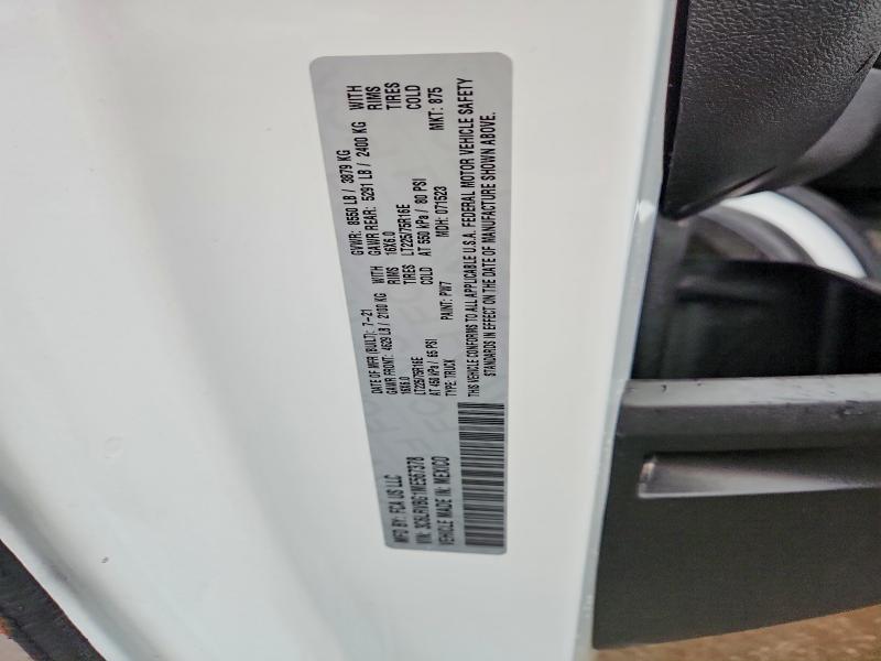 Продаж на аукціоні авто 2021 Ram Promaster 1500, vin: 3C6LRVBG1ME567378, номер лоту: 50478696