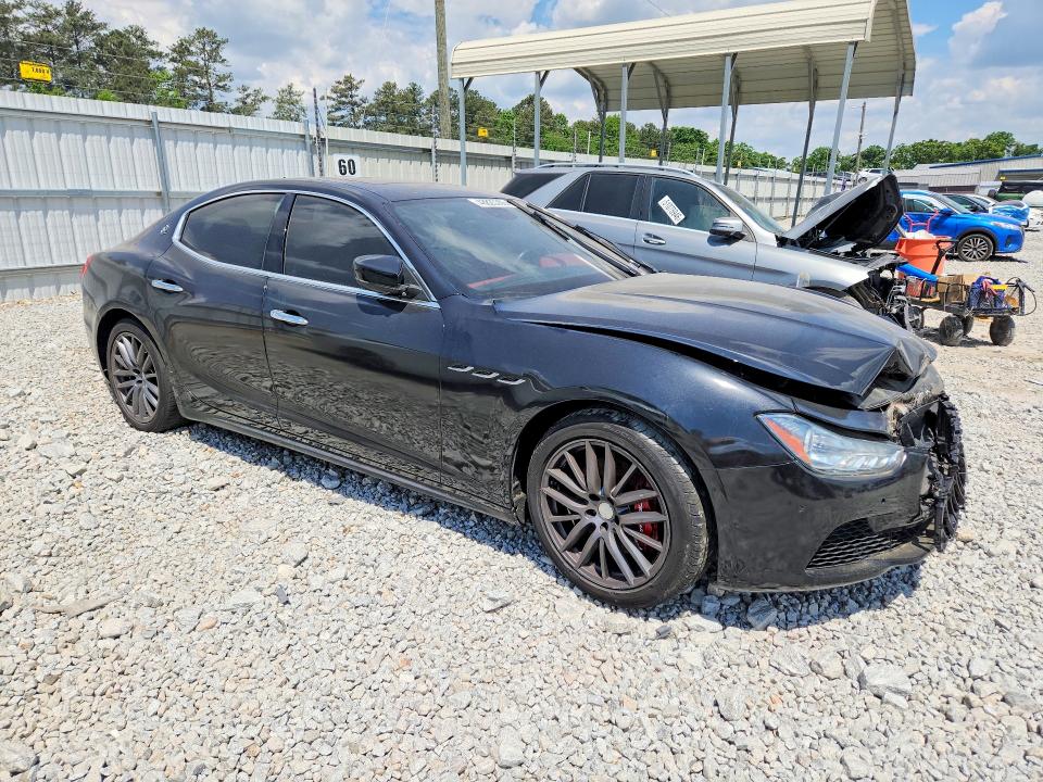 2017 Maserati Ghibli მანქანა იყიდება აუქციონზე, vin: ZAM57XSL4H1257181, აუქციონის ნომერი: 48823306