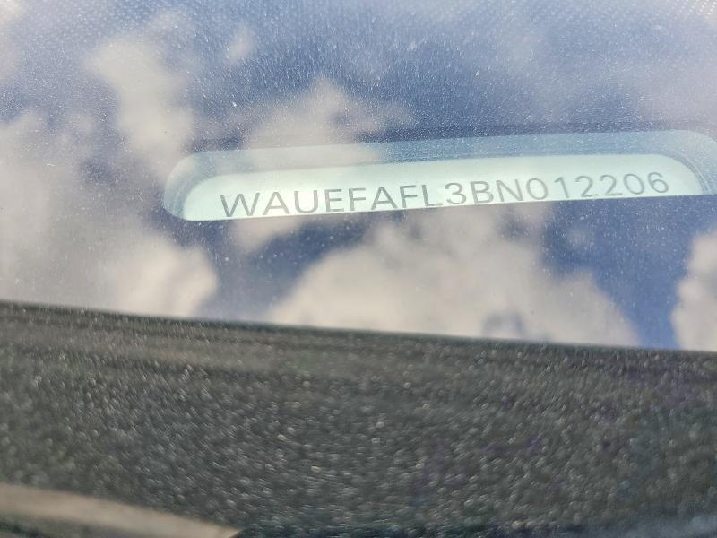 48484296 :رقم المزاد ، WAUEFAFL3BN012206 vin ، 2011 Audi A4 مزاد بيع