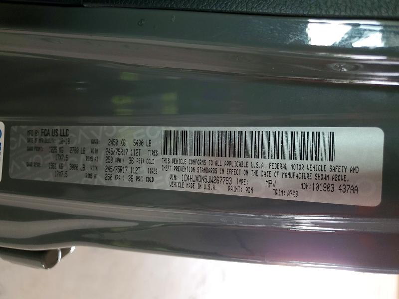 Aukcja sprzedaży 2018 Jeep Wrangler Unlimited, vin: 1C4HJXDN5JW267793, numer aukcji: 49590666