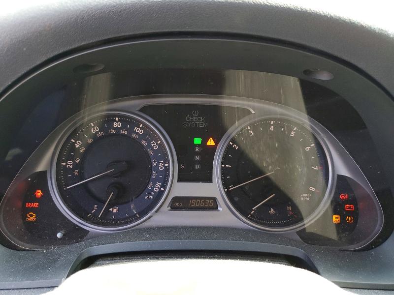 Aukcja sprzedaży 2009 Lexus Is, vin: JTHBK262695097839, numer aukcji: 51201496
