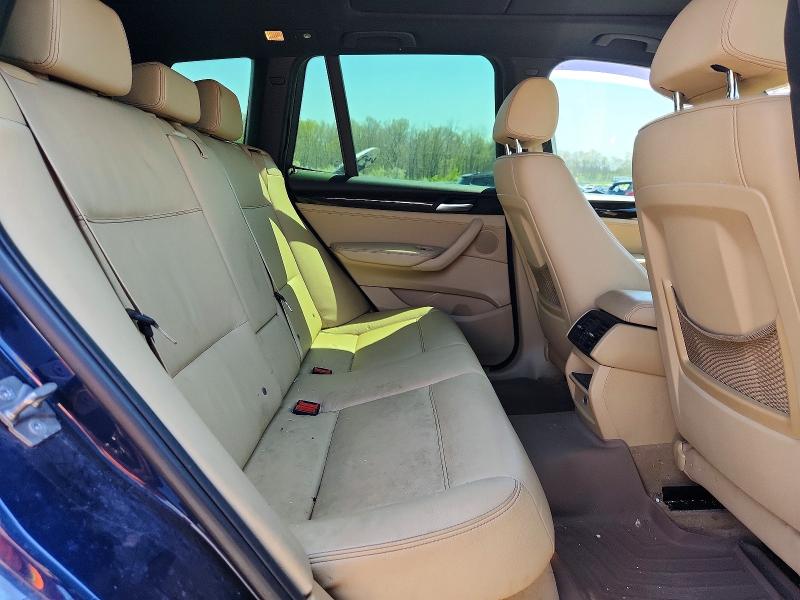 2013 Bmw X3 მანქანა იყიდება აუქციონზე, vin: 5UXWX9C54D0A11009, აუქციონის ნომერი: 51127146