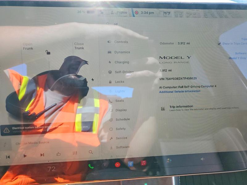 Продажа на аукционе авто 2026 Tesla Model Y, vin: 7SAYGDEDXTF456629, номер лота: 48637766