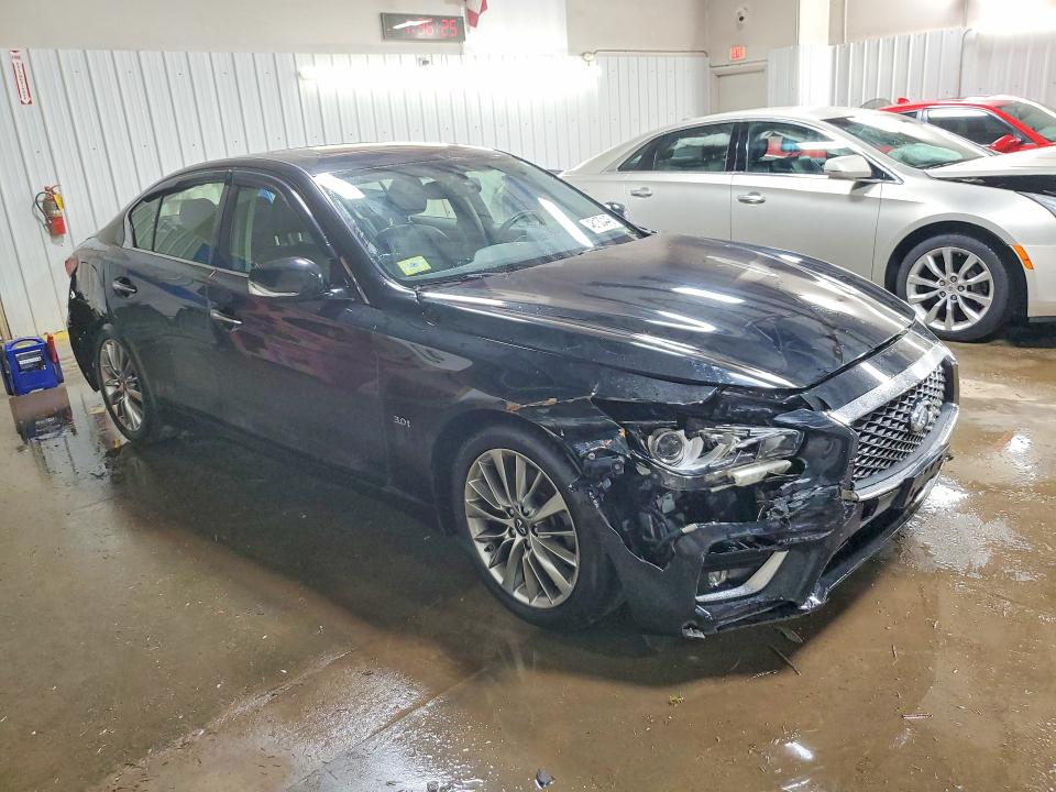2018 Infiniti Q50 მანქანა იყიდება აუქციონზე, vin: JN1EV7AR5JM443075, აუქციონის ნომერი: 48130446