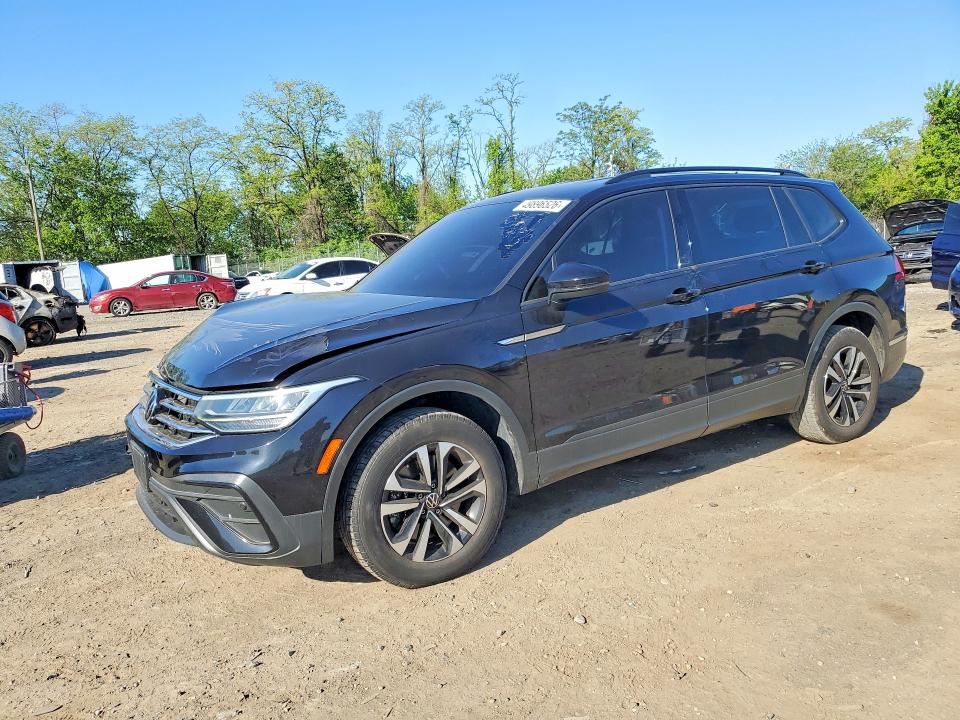 2022 Volkswagen Tiguan მანქანა იყიდება აუქციონზე, vin: 3VV0B7AX1NM072166, აუქციონის ნომერი: 49896526
