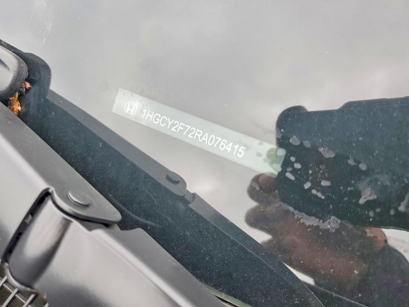 51476956 :رقم المزاد ، 1HGCY2F72RA076415 vin ، 2024 Honda Accord مزاد بيع